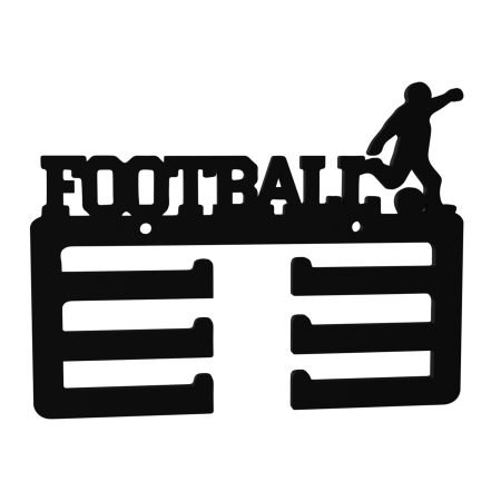 Medallero Futbol Colgador De Medallas Pared