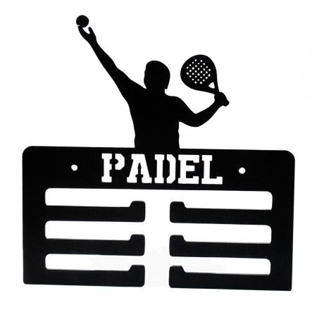 Medallero Padel Colgador De Medallas Pared