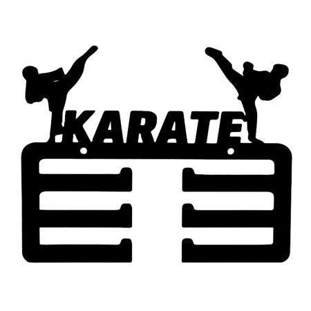Medallero Karate Colgador De Medallas Pared