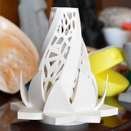 lampara, 3d, electricidad, flor, planta