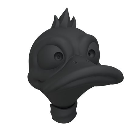 audifonos, pato donald, 3d
