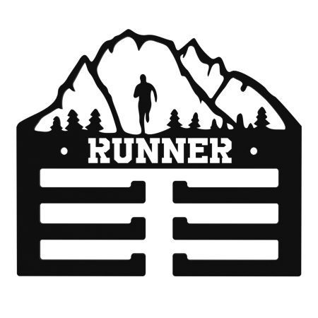 Medallero Atletismo Colgador De Medallas Pared