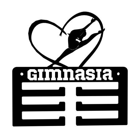 Medallero Gimnasia Colgador De Medallas Pared