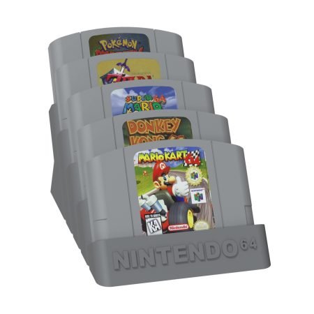 Organizador Para 5 Catridge Nintendo 64 Cartuchos