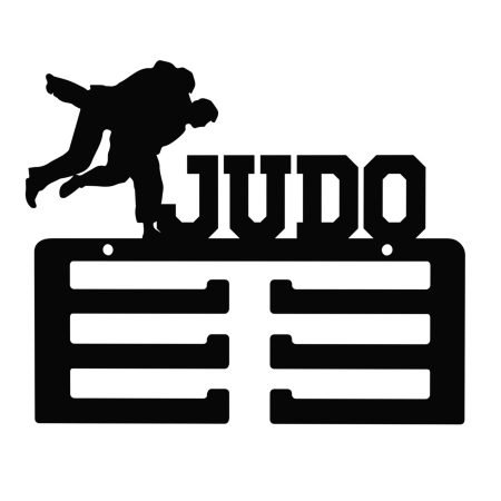 Medallero Judo Colgador De Medallas Pared