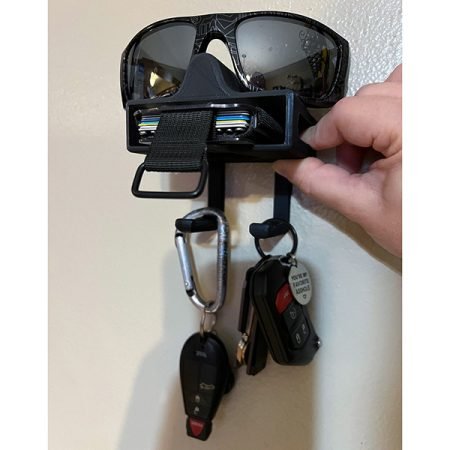 llaves, organizador, billetera, hogar, 3d