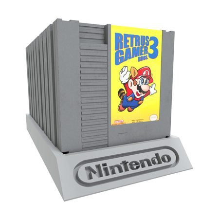 consola, nintendo, juegos, organizador, 3d