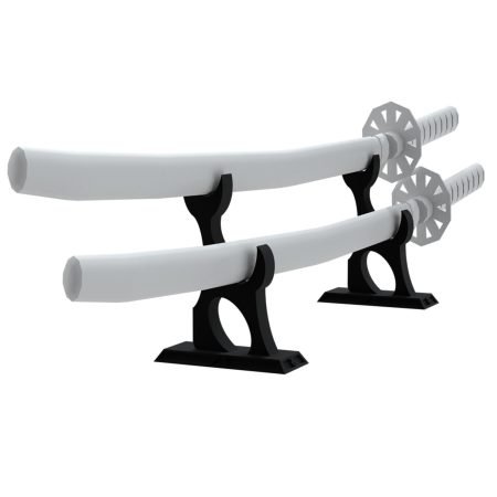 deportes, katana, 3d, espada